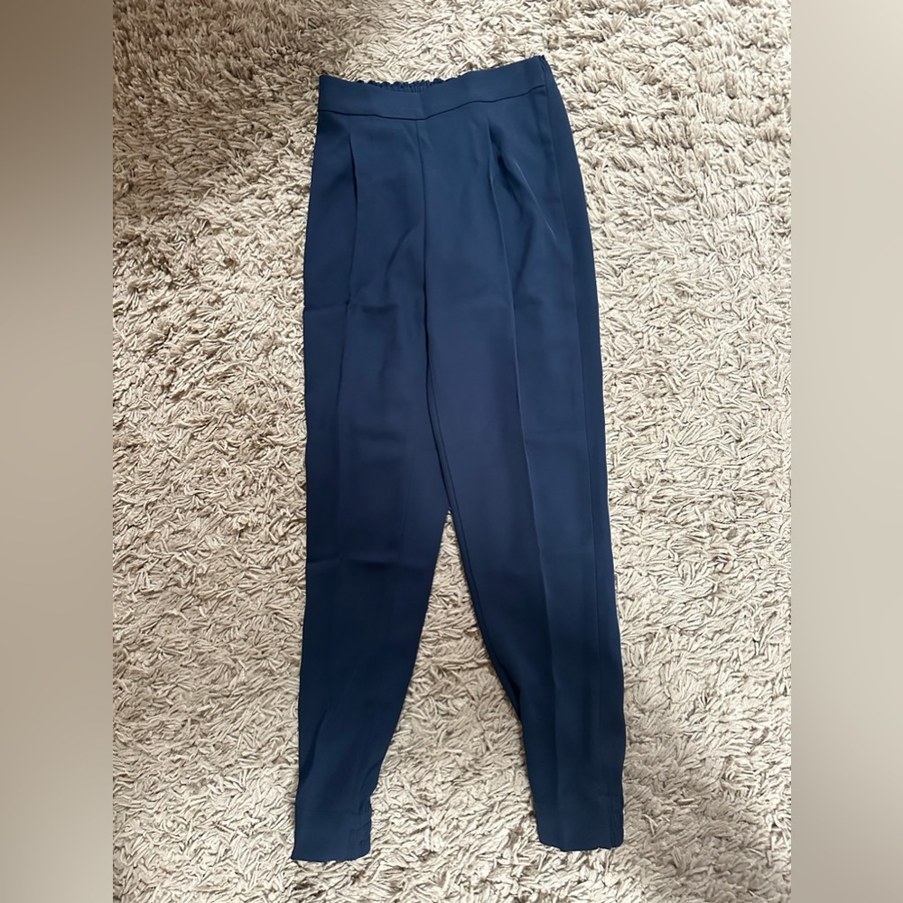 NWOT G by Giuliana Jogger Style Slacks Navy XXS